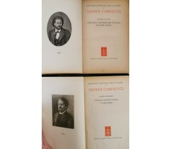 Edizione Nazionale delle Opere di Giosuè Carducci volumi 8 e 16 - ER