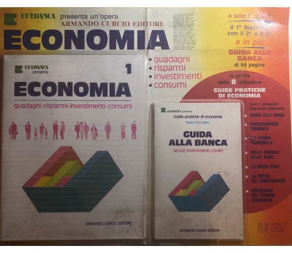 Efibanca presenta Economia 1 di Paolo Forcellini,  Armando Curcio Editore