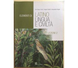 Elementi di latino 2 di Aa.vv., 2006, Le Monnier
