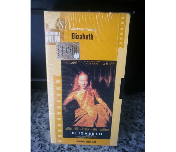 Elizabeth - vhs - 1998 - Corriere della sera -F