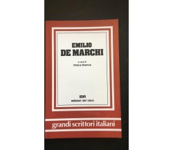 Emilio De Marchi - Vittore Branca,  1983,  Edizioni Del Noce - P