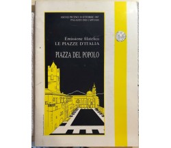 Emissione filatelica Le piazze d’Italia di Aa.vv.,  1987,  Associazione Filateli