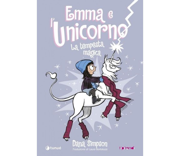 Emma e l’unicorno. La tempesta magica di Dana Simpson, 2023, Tunué