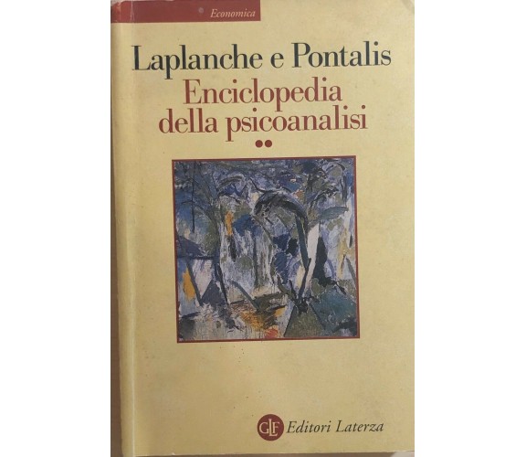 Enciclopedia della psicoanalisi 2 di Aa.vv., 2006, Editori Laterza