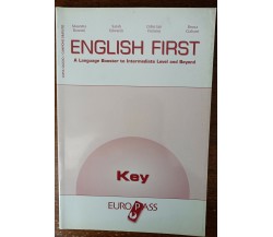 English First. Key. - Bonomi, Edwards, Furness, Ciabarri, Euro pass, 2005 - A