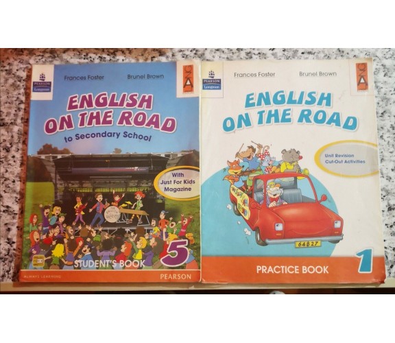  English on the road. Practice book. vol 1 e 5	 di Frances Foster,  2009,Lang -f