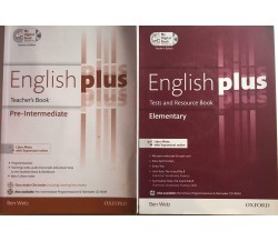 English plus Elementary+Pre-Intermediate di Ben Wetz, 2011, Pearson