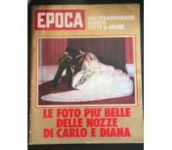 Epoca 8 agosto 1981 - Autori Vari,  1981,  Mondadori - P