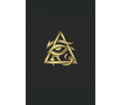 Esoterico Egitto Eye: Egitto Geometria sacra Occultismo Gifts Notebook foderato 