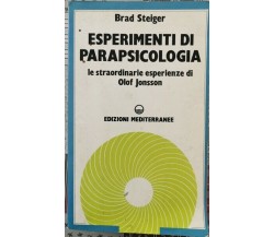 Esperimenti di parapsicologia, le straordinarie esperienze di Olof Jonsson - ER
