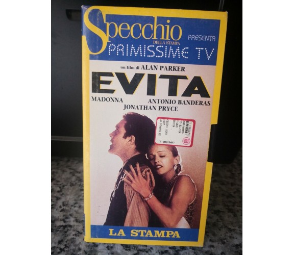 Evita - vhs- 1997 - La stampa - F