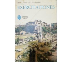Exercitationes di Maria Zanetti, Ida Fabbri, 1974, Paccagnella Editore -D 