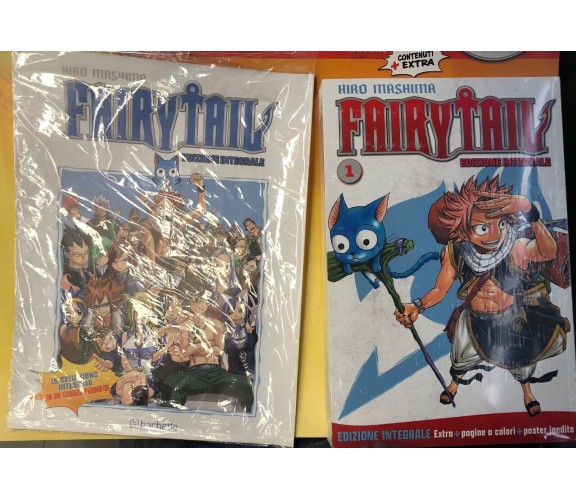 Fairy Tail Edizione integrale n. 1 con poster di Hiro Mashima, 2023, Hachette