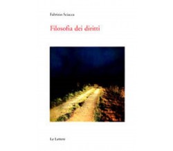 Filosofia dei diritti - Fabrizio Sciacca