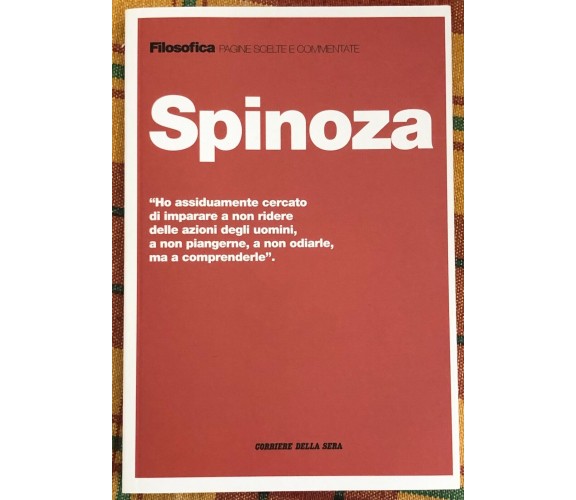 Filosofica. Pagine scelte e commentate n. 13 - Spinoza di Aa.vv., 2021, Corri