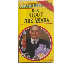 Fine amara di Rex Stout, 1999, Mondadori