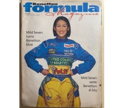 Formula magazine n.4 di Aa.vv., 1994, Benetton