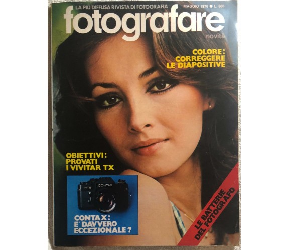 Fotografare n.5 di Aa.vv.,  1976,  Fotografare Novità