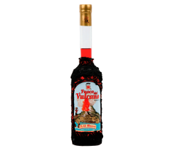 Fuoco del Vulcano ricoperto con pietra lavica dell’Etna liquore Russo Sic/500 ml