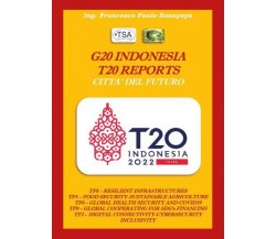 G20 INDONESIA T20 REPORTS CITTÀ FUTURE di Francesco Paolo Rosapepe,  2022,  Youc