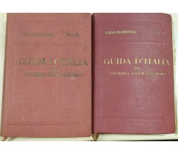GUIDA D'ITALIA VOL II/III - BERTARELLI - TCI - 1927/28 - M