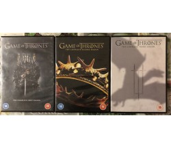 Game of Thrones Season 1-2-3 COMPLETE DVD ENGLISH di David Benioff, D. B. Weiss