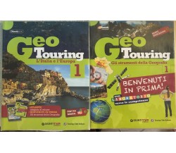 Geo Touring 1+2+3+Atlanti+Gli strumenti della geografia di Aa.vv.,  2014,  Giunt