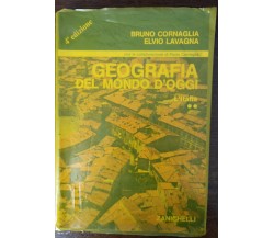 Geografia del mondo d'Oggi: L'Italia - Cornaglia,Lavagna - Zanichelli,1988 - A