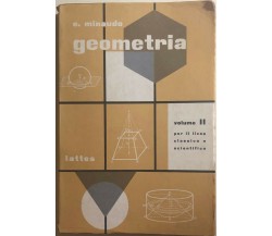 Geometria vol.II di E. Minaudo, 1973, Lattes