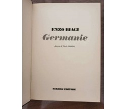 Germanie - E. Biagi - Rizzoli - 1976 - AR