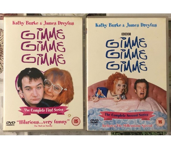 Gimme Gimme Gimme Season 1-2 COMPLETE DVD ENGLISH di Jonathan Harvey, 1999 , 
