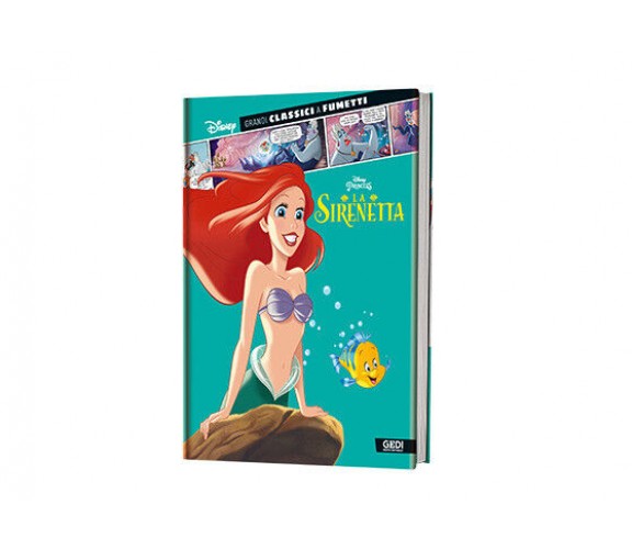 Grandi classici a fumetti n. 3 - La Sirenetta di Walt Disney,  2022,  Gedi Grupp