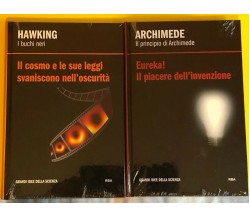 Grandi idee della scienza 4a uscita Hawking+Archimede di Aa.vv.,  2021,  Rba
