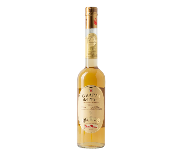 Grappa dell’Etna affinata in barrique Russo Siciliano/500 ml