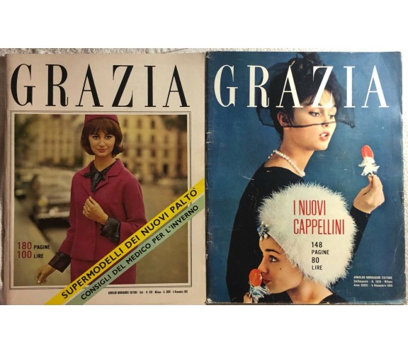 Grazia n. 1029-1133 di Aa.vv.,  1960,  Arnoldo Mondadori Editore