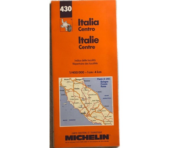 Guida Michelin Italia centro di Aa.vv.,  1994,  Michelin