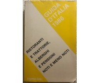 Guida d’Italia 1986 di Aa.vv.,  1986,  Sigma-tau