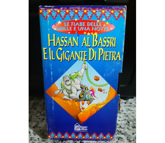 Hassan al Bassri e il gigante di pietra - 1995 - vhs- Hobby e Work -F