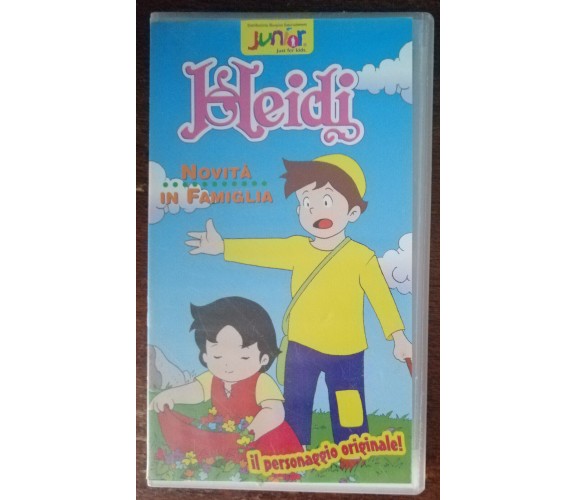 Heidi novità in famiglia - AA.VV. - Junior,1998 - VHS - A