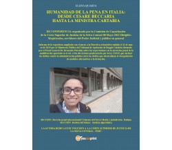 Humanidad de la pena en Italia: desde Cesare Beccaria hasta la Ministra Cartabia