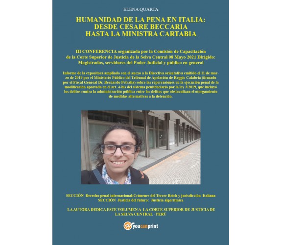 Humanidad de la pena en Italia: desde Cesare Beccaria hasta la Ministra Cartabia