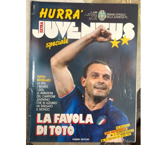 Hurrà Juventus Speciale 1990 di Juventus F.c.,  1990,  Fabbri Editori