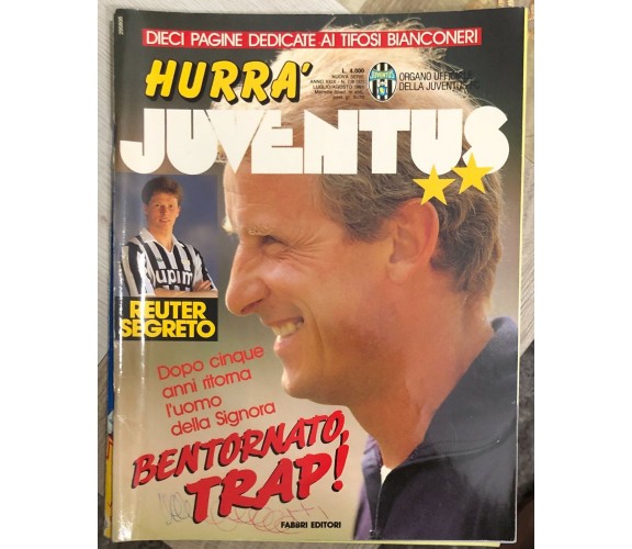 Hurrà Juventus n. 7-8/1991 di Juventus F.c.,  1991,  Fabbri Editori