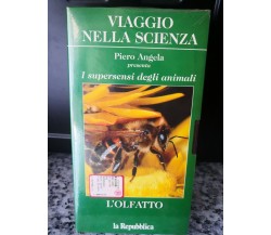 I Super-sensi degli animali  - L' Olfatto - vhs -1997 - La Repubblica -F