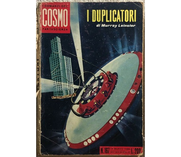 I duplicatori di Murray Leinster,  1965,  Editoriale Cosmo