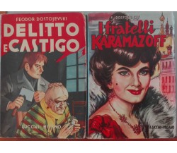 I fratelli Karamazoff; Delitto e castigo - Feodor Dostojevski - Lucci, 1959/60-A