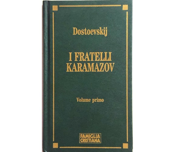 I fratelli Karamazov vol. 1 di Fedor Dostoevskij, 1995, Famiglia Cristiana