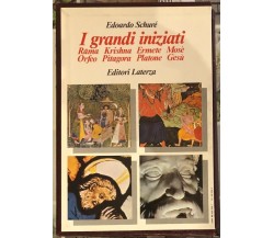  I grandi iniziati Cofanetto con 3 volumi di Édouard Schuré, 1987, Laterza