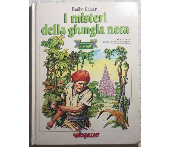 I misteri della giungla nera a fumetti di Emilio Salgari,  1992,  Il Giornalino