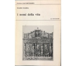 I nomi della vita di Mario Barba, 1986, Il Ventaglio